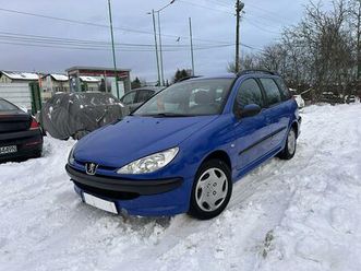 peugeot 206 sw klimatyzacja/ważne badanie techniczne warszawa