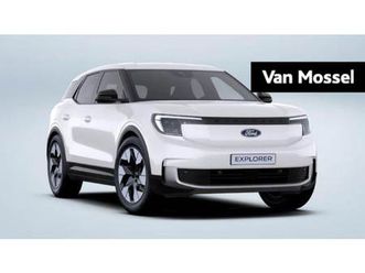 ford explorer premium standard range rwd 52 kwh | vanaf 0,99% rente! | 357 km actieradius | €1.000,00 voordeel | snel leverbaar! | 170 pk | frozen white |