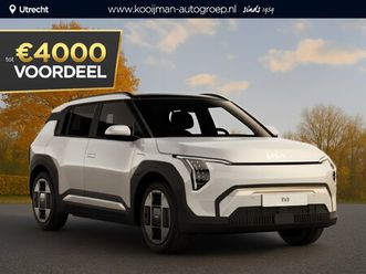 kia ev3 air 58.3 kwh €32.995,- rijklaar! nu €4.000,- voordeel! nu extra scherp geprijsd!