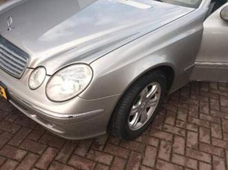 zeer mooie mercedes-benz e-klasse te koop — mercedes-benz — marktplaats