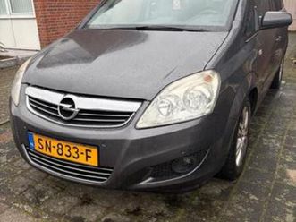 opel zafira 1.8 2009 grijs — opel — marktplaats