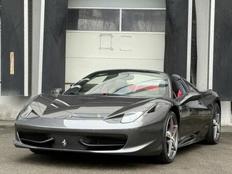 ferrari 458 italia spider 1-hand | carbon keramik kamera
