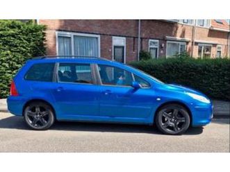 peugeot 307 1.6 16v xr break 2006 blauw 192000km — peugeot — marktplaats
