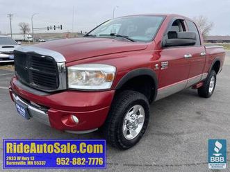 2008 dodge ram 3500 laramie crew cab 4dr 4x4 h.o. 6.7 cummins diesel