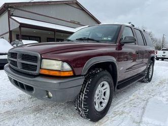 2002 dodge durango sxt - 4.7 v8 - 4wd - only 97,000 miles! one owner!