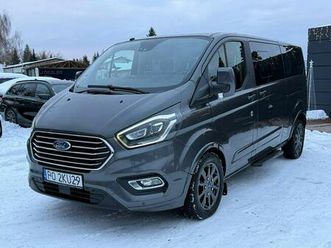 ford tourneo custom 2.0 diesel 170km, salon pl, serwis, iwl, titanium, fv23% pęcice