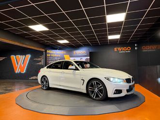 bmw série 4 gran coupé 418d 150 ch m sport bva – sièges tissu alcantara // caméra de recul