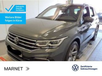 tiguan 2.0 tdi r-line 4motion navi*ahk*iq-light*sthzg*dcc*kamera*el.heck*keyless*head-up*acc