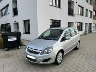 ② opel zafira 1.7cdti ecoflex euro5 7-zit gekeurd met carpass — opel — 2ememain