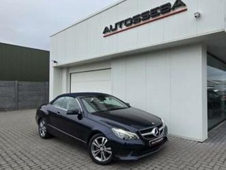 ② mercedes e220cdi aut. cabrio navi/xenon/garantie — mercedes-benz — 2ememain