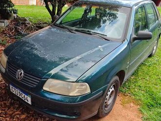 volkswagen gol geração iii 1.0 mi 16v gasolina mec. 4p 2000