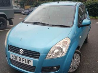 2008 suzuki splash, blue, 1.2l, manual
