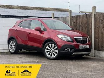 vauxhall mokka 1.4i turbo se suv 5dr petrol manual 2wd euro 6 (start/stop) (140 ps)