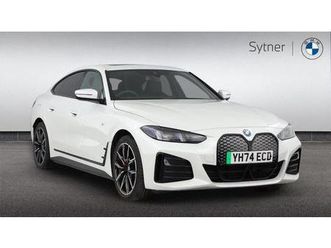 bmw i4 edrive40 m sport 5dr