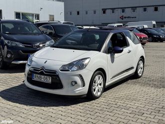citroen ds3 cabrio 1.6 vti style 55ekm.digitáli...