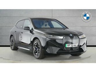 bmw ix xdrive40 m sport edition 5dr