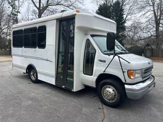 2002 ford e350 shuttle/daycare bus 72,442 miles new tires runs great !