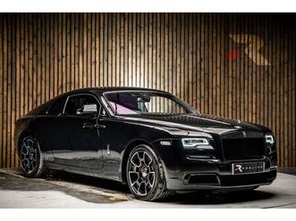 2022 rolls-royce wraith 6.6 black badge