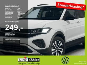 volkswagen t-cross energy dsg/ ahk/ rückfahrkamera acc