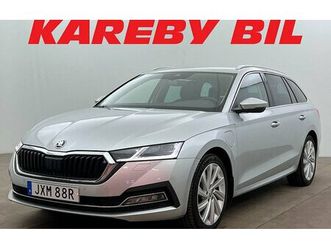 skoda octavia combi iv style dragkrok rattvärme backkamera