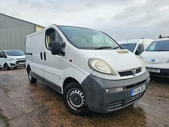 vauxhall vivaro 1.9 diesel swb no vat