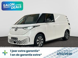 id. buzz cargo 150 kw (204 pk) 77 kwh rwd wielbasis: 2989 mm (nwb)