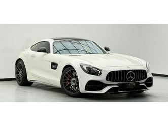 mercedes-benz amg gt c 2018 mercedes amg gt c coupe 50th edition 1 of 500, full mercedes service history, gcc