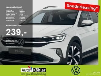 volkswagen taigo style 1.5 l tsi opf dsg matrix/carplay/ahk