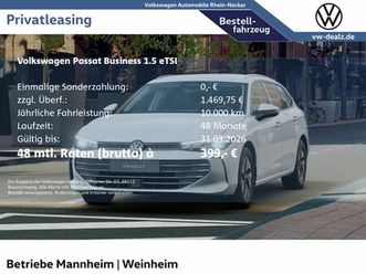 volkswagen passat business 1.5 etsi dsg navi alu acc led