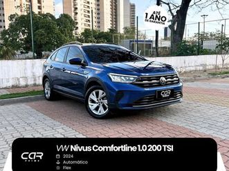 volkswagen nivus comfortline 1.0 200 tsi flex aut 2024