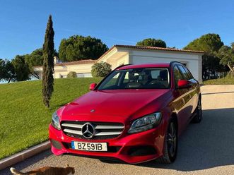 mercedes-benz classe c c 200 t d red, cx. a., 136cv