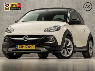 opel adam - 1.0 turbo rocks blitz (cabriolet, apple carplay, navigatie, stuur/stoelverwarming, leder,