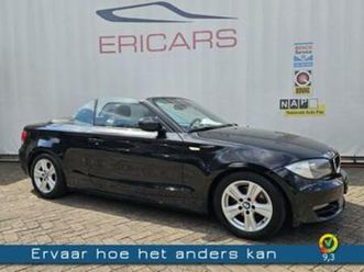 bmw 1 serie cabrio 118i high executive m pakket leer pdc — bmw — marktplaats
