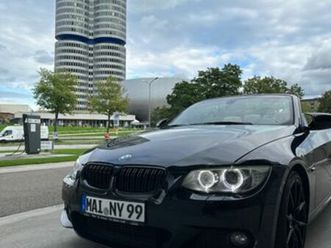 bmw 320d e93 cabrio m sport lci navi leder