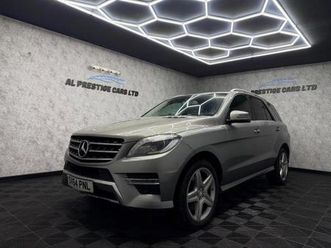2014 mercedes-benz m class 3.0 ml350 v6 bluetec amg line g-tronic 4wd euro 6 (start/stop) 5dr estate die...