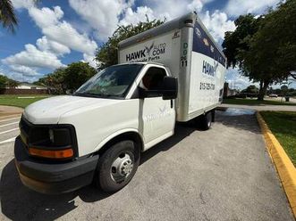 2015 chevrolet express 3500 cutaway el camioncito clean title a/f