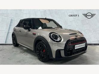 mini convertible 2.0 john cooper works 2dr auto