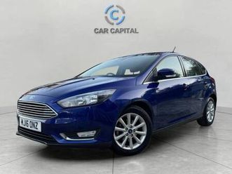 2016 ford focus 1.0 ecoboost 125 titanium 5dr auto hatchback petrol automatic