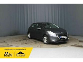 peugeot 208 1.2 vti puretech active hatchback 5dr petrol manual euro 6 (82 ps)