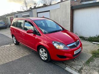 vauxhall zafira mpv 2013 7 seats new mot 1.6 petrol portsmouth