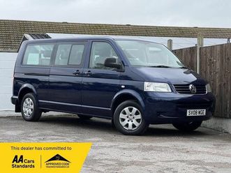 volkswagen transporter 2.5 tdi t30 se minibus 4dr diesel auto l3 h1 (251 g/km, 128 bhp)