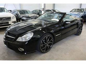 mercedes-benz sl 500 roadster v8 gra leder navi xenon 20
