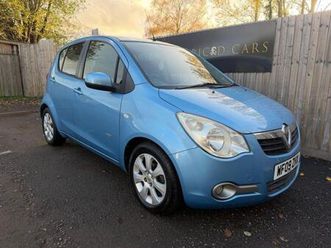2009 vauxhall agila 1.2 16v design euro 4 5dr hatchback petrol manual