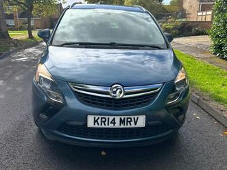 vauxhall zafira tourer 7 seater, 10 month not with no advisory, great condition