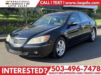 2005 acura rl sh-awd - 30l v6 financing available!