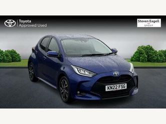 toyota yaris design hatchback's 1.5 vvt-h design e-cvt euro 6 (start/stop) 5dr