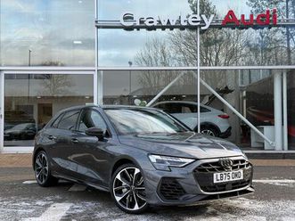 2.0 tfsi black edition sportback 5dr petrol s tronic quattro euro 6 (start/stop) (333 p