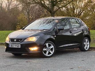 2017 seat ibiza facelift fr tech 1.2 tsi £35 tax 5 door history ulez carplay led usb salvage cat n