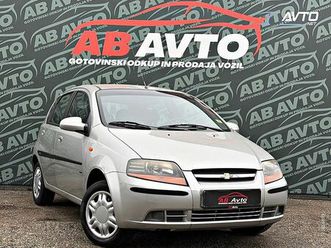 chevrolet kalos 1.2+slo+1lastnik+85498km+velikservis+kredit+ugodno