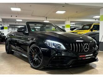 mercedes-benz c 63 s amg cabrio carbon ext&int ceramic fullopt